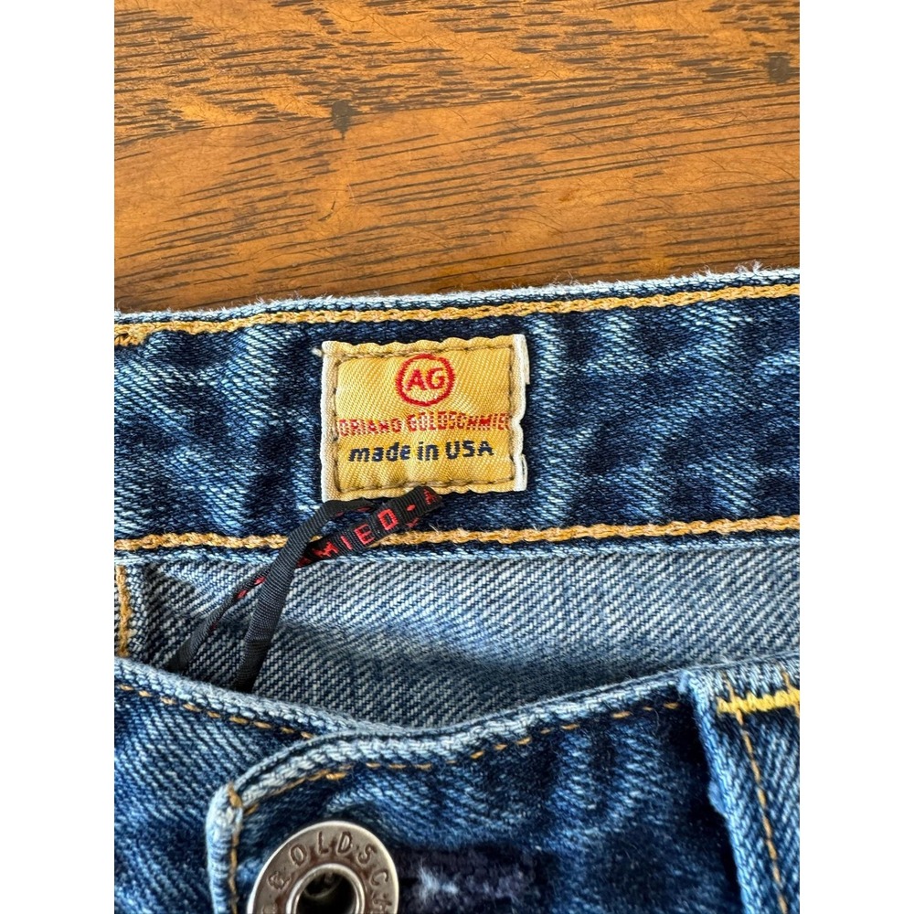 AG Adriano Goldschmied Everett‎ Jeans Mens 32x28 Blue Denim Bootcut Made USA - Picture 4 of 8